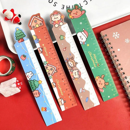 Christmas Themed Magentic Rulers - 