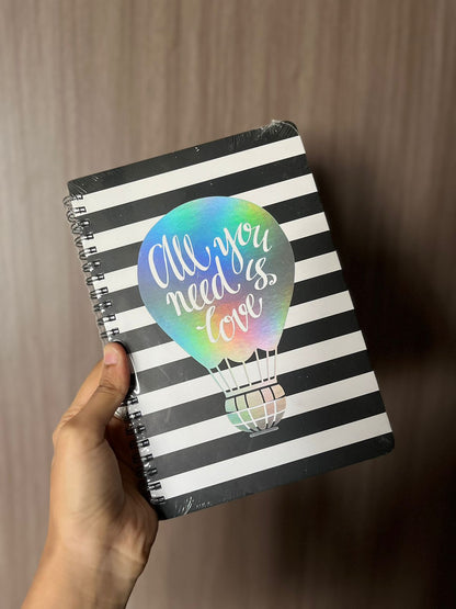 Classic Black & White Quotes Diary - 