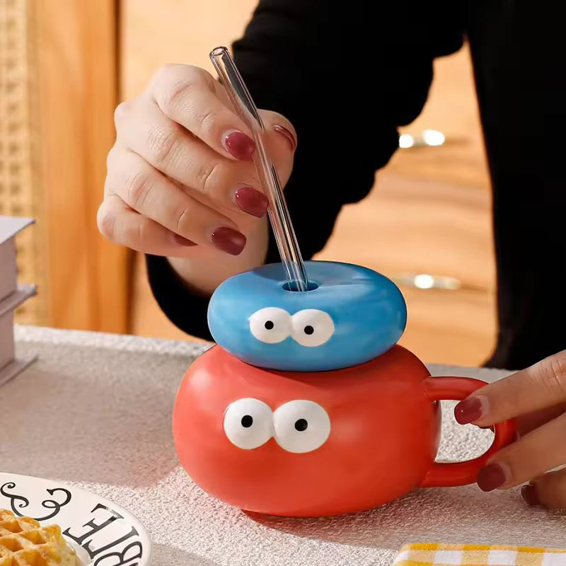 Quirky big monster mugs
