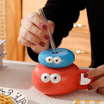 Quirky big monster mugs
