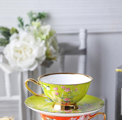 Royal Classic Floral Mug & Saucer Set (Limited Edition)