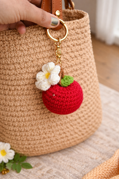 Crochet Fruit Keychain / Bag Hangings