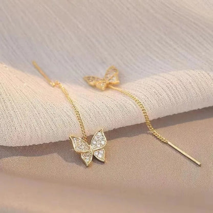 Korean Luxury Butterfly Earrings
