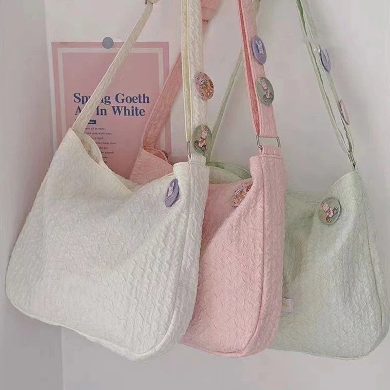 Crossbody Bag (Badges & Keychain Included)