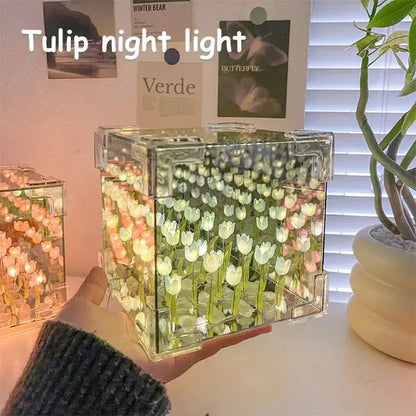 DIY Tulip Night Lamp - 