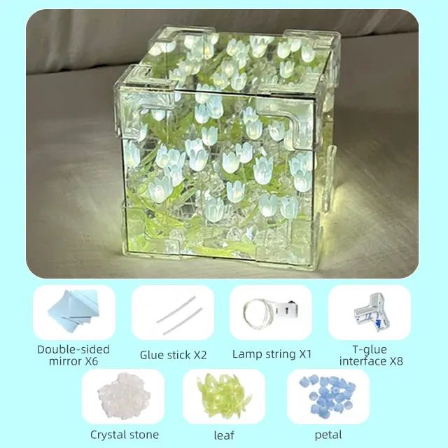 DIY Tulip Night Lamp - 