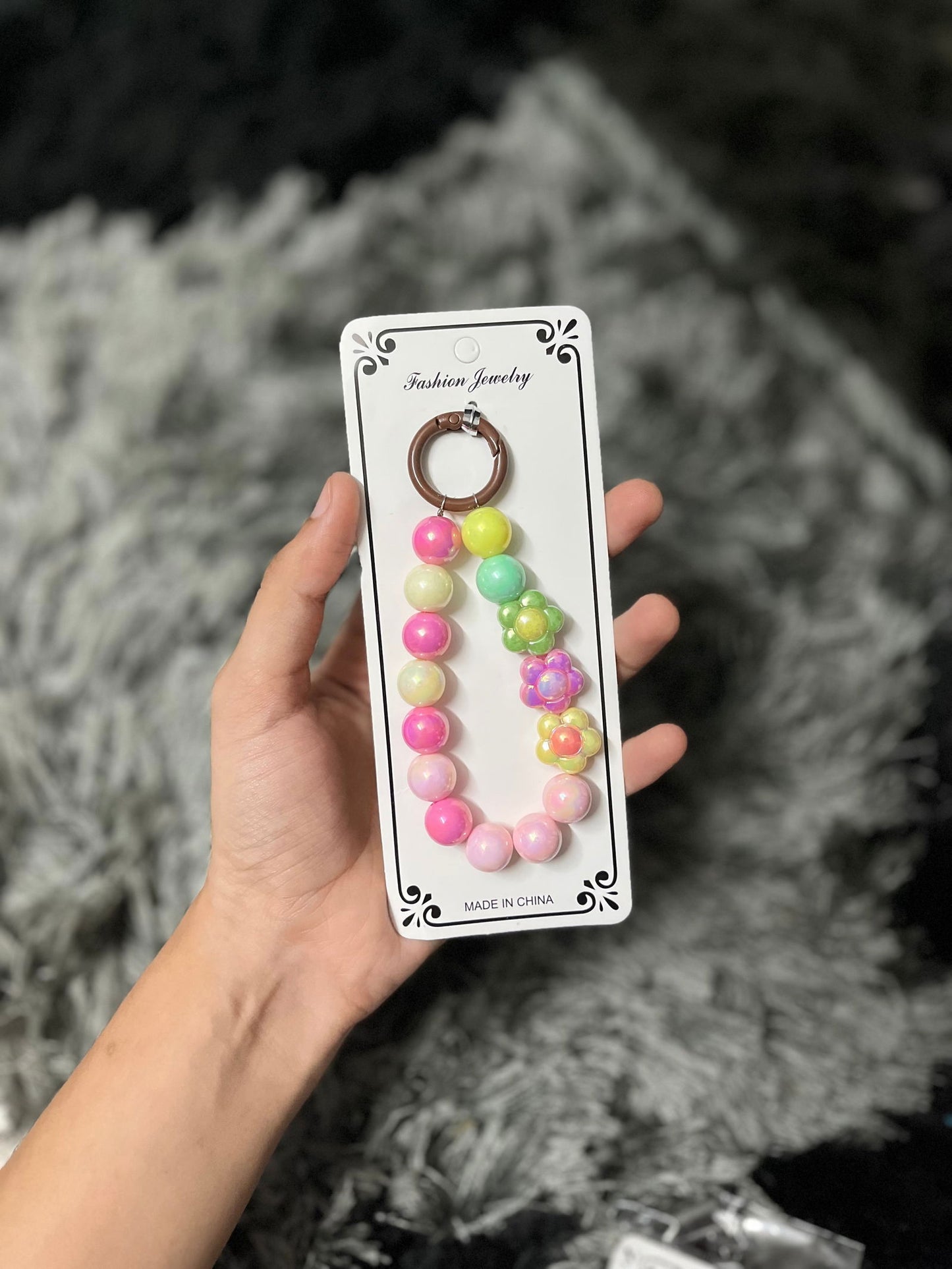 Daisy Flower Phone Charm - 