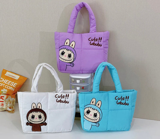 Labubu soft shoulder bag