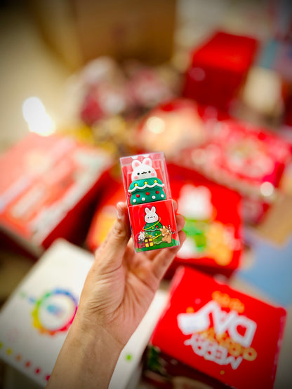 Christmas Eraser + Sharpener