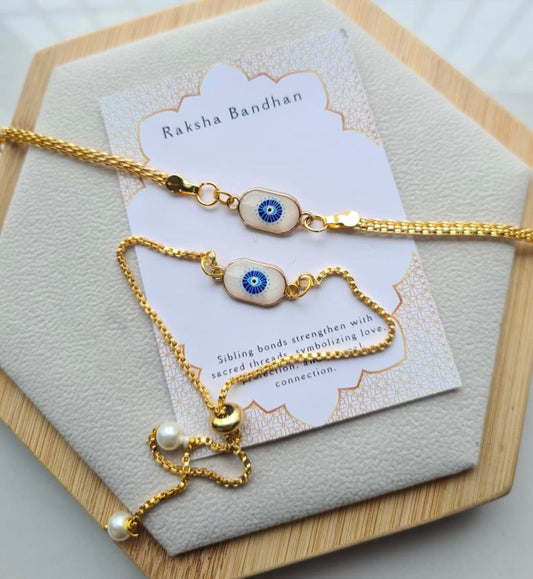 Evil Eye Couple Rakhi