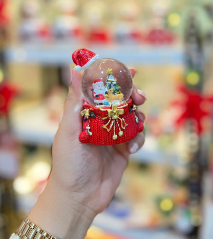 Santa LED Snow Water Dome