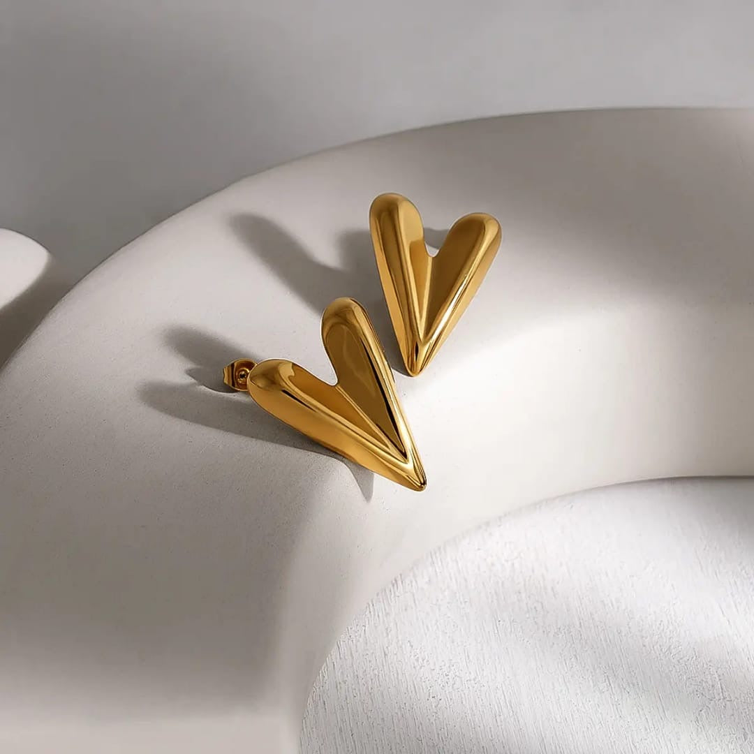 Heart Anti Tarnish Earrings