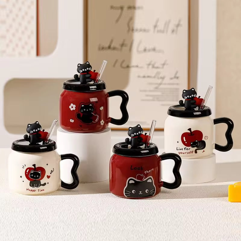 Cute Cat Ceramic Mug