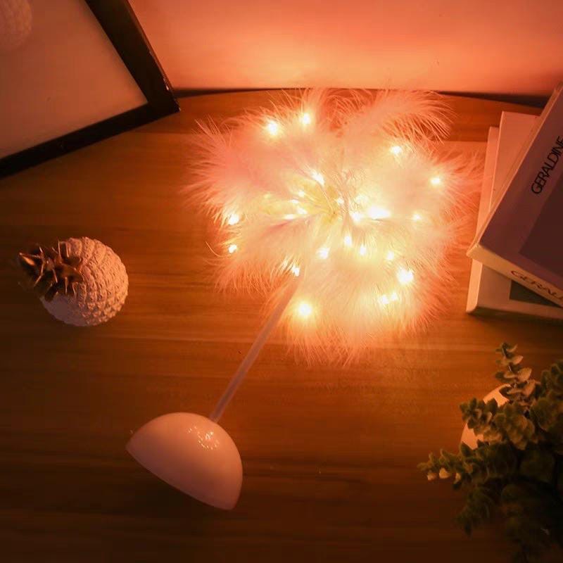 Feather Lamp