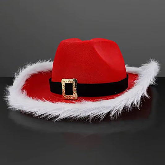 Santa CowBoy Hat