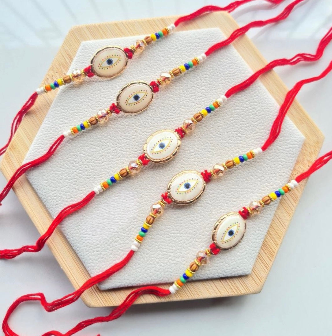 Classic Evil Eye Rakhis (set of 2)