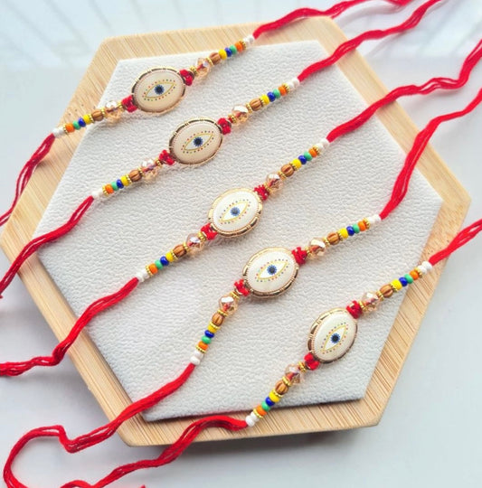 Classic Evil Eye Rakhis (set of 2)