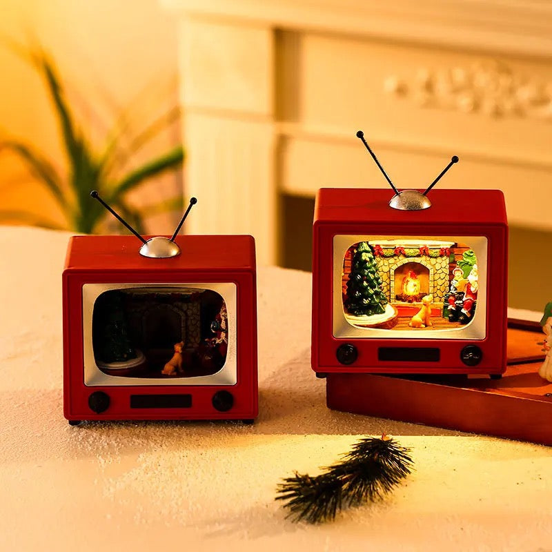 Vintage Retro TV Musical Box