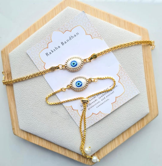 Evil Eye Couple Rakhi