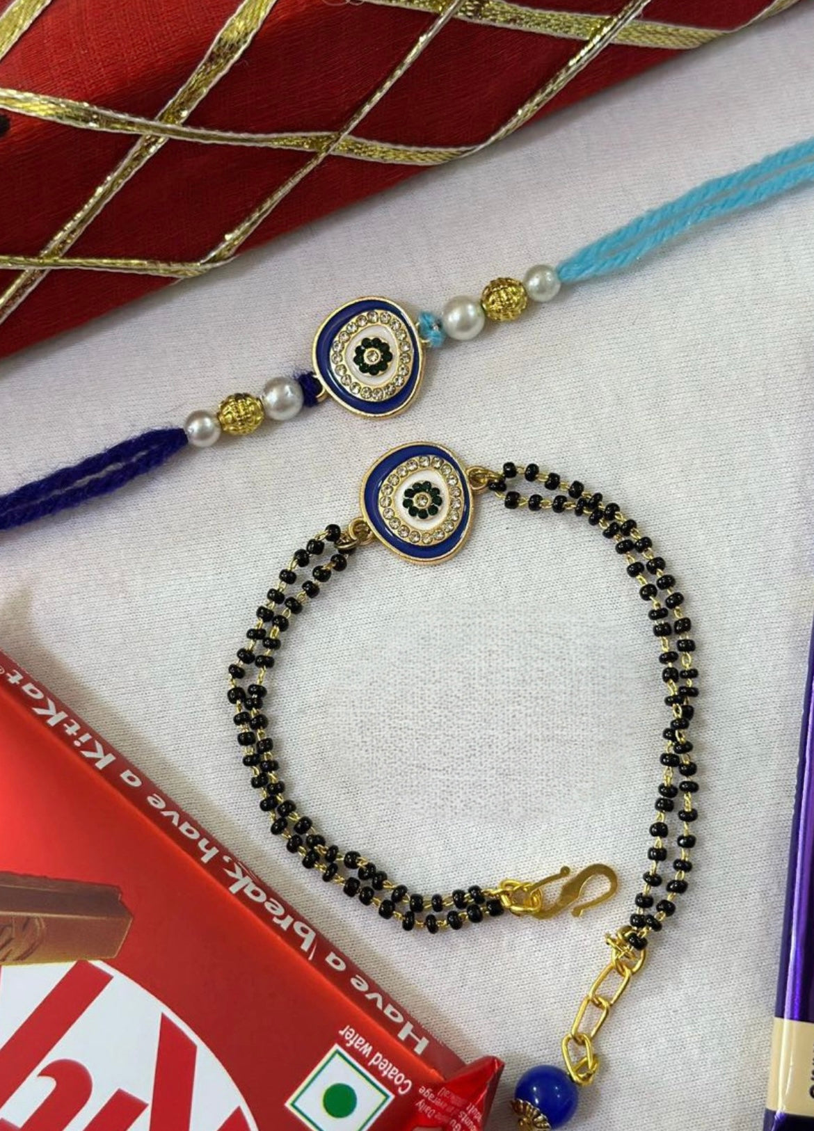 Couple Rakhi Set