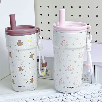 Pinteresty Cute Insulated Tumblers (500 ML)
