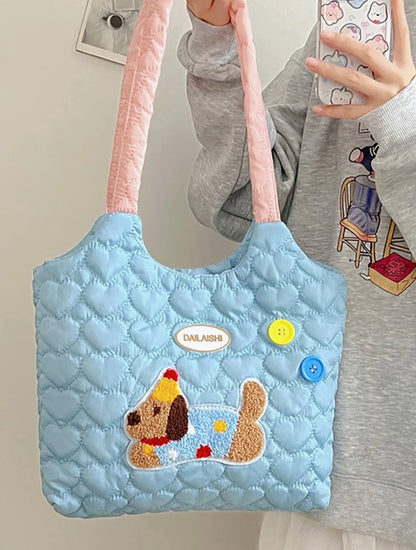 Quirky Pastel Tote Bags