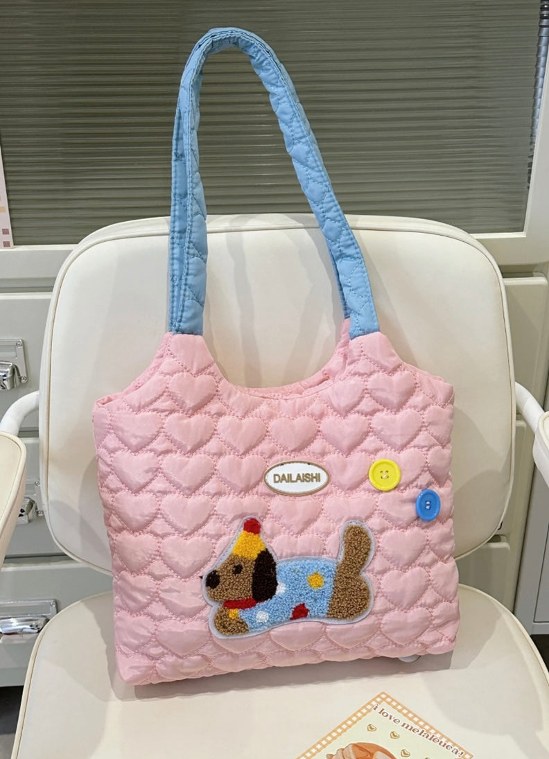 Quirky Pastel Tote Bags