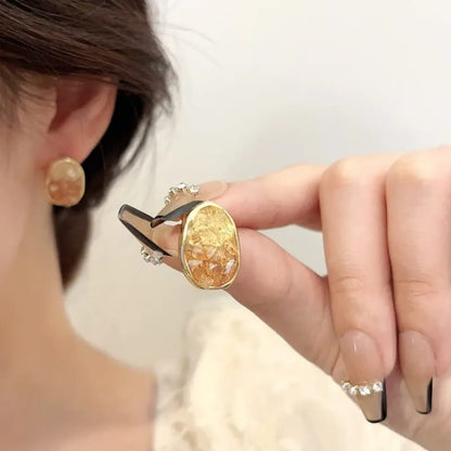 Crystal Stud Earrings