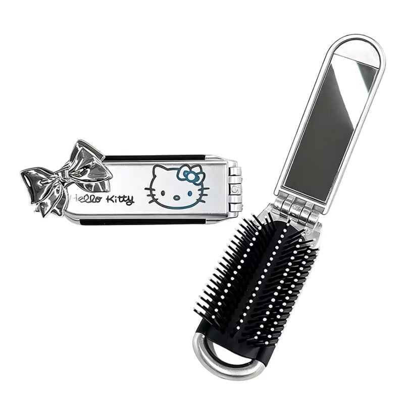 Hello Kitty Folding Mirror & Comb