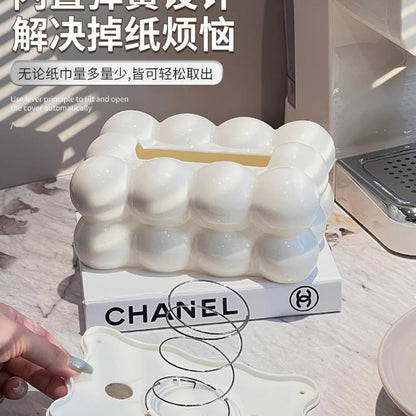 Bubble Tissue Box