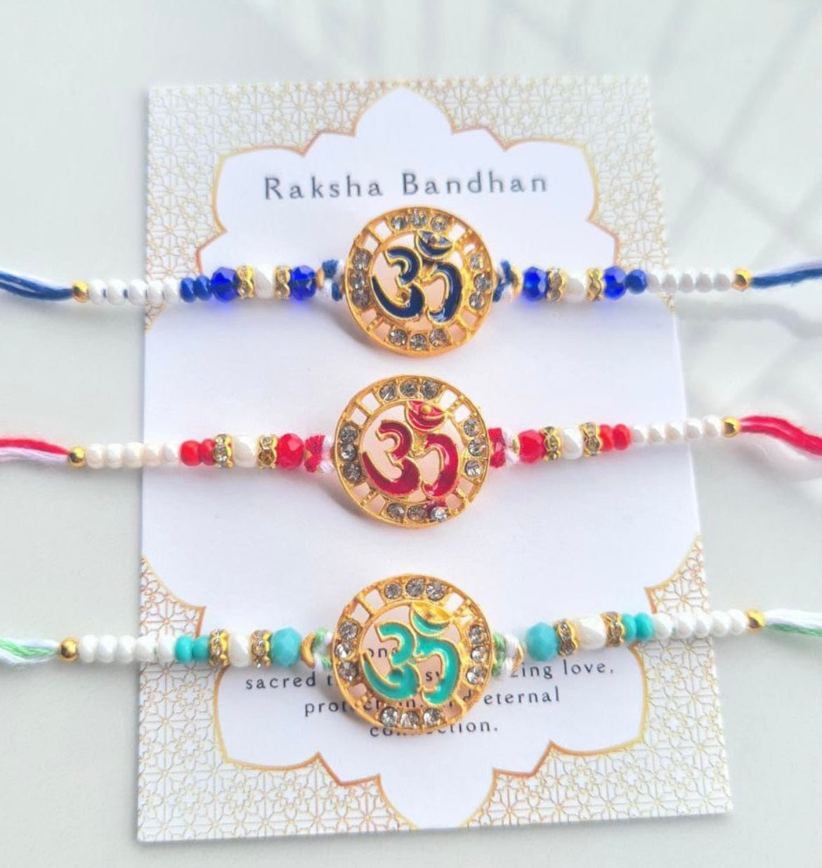 Om Rakhi (pack of 3)