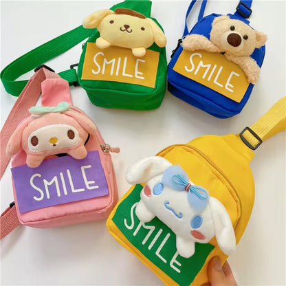 Kids Cartoon Chest Bags