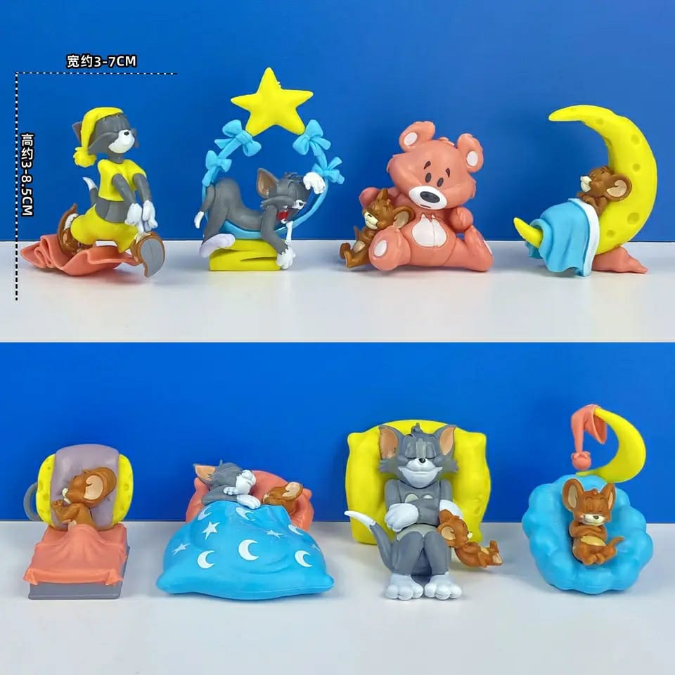 Tom & Jerry Figures (set of 8)