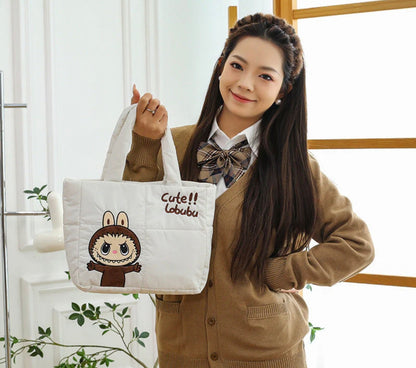 Labubu soft shoulder bag