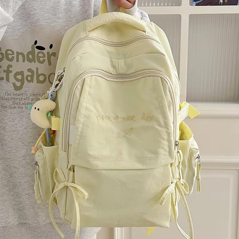 Korean Pastel Backpackas