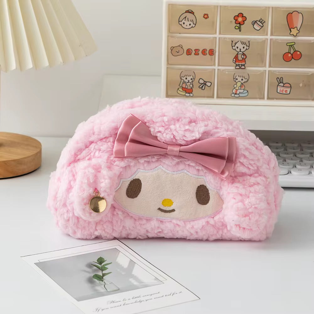 My Melody Soft Furry Pouch
