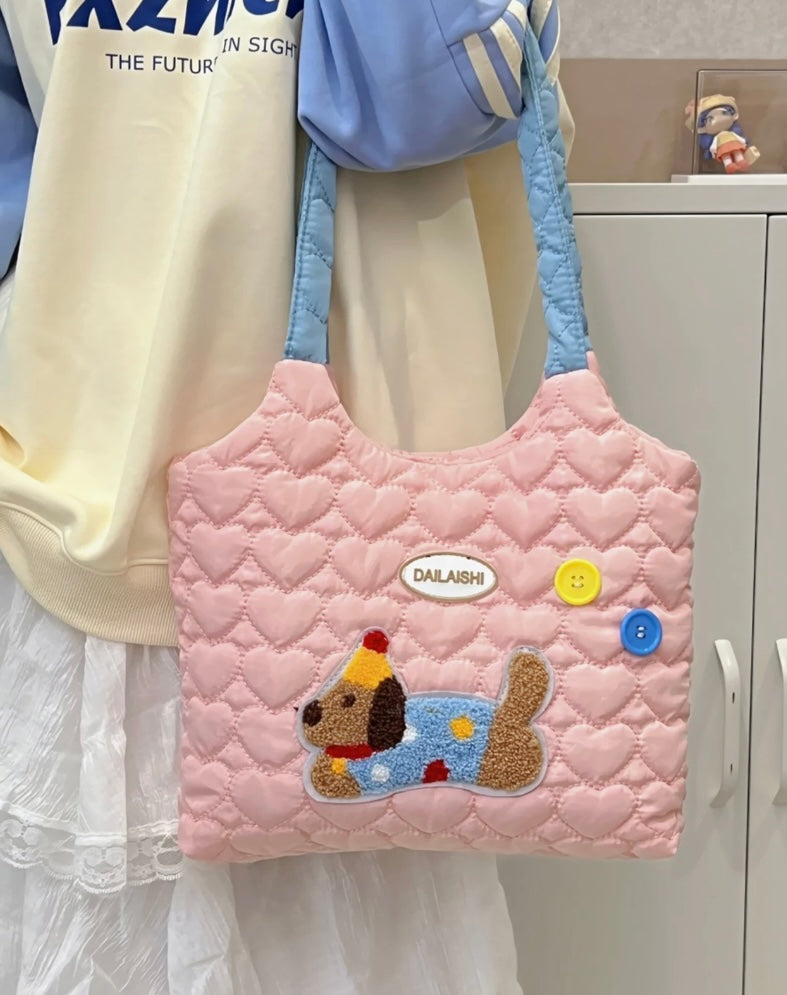 Quirky Pastel Tote Bags