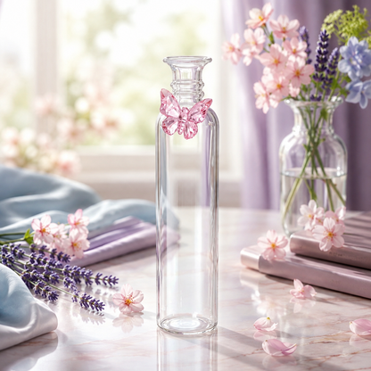 Pinteresty Butterfly Borosilicate Vase