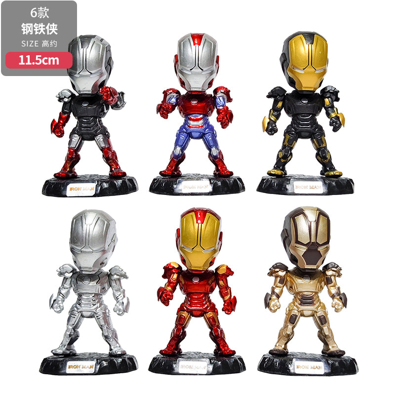Ironman Figures (set of 6)