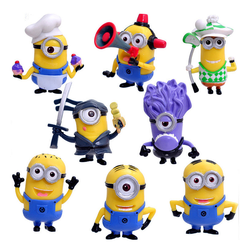 Minions Figures (set of 8)
