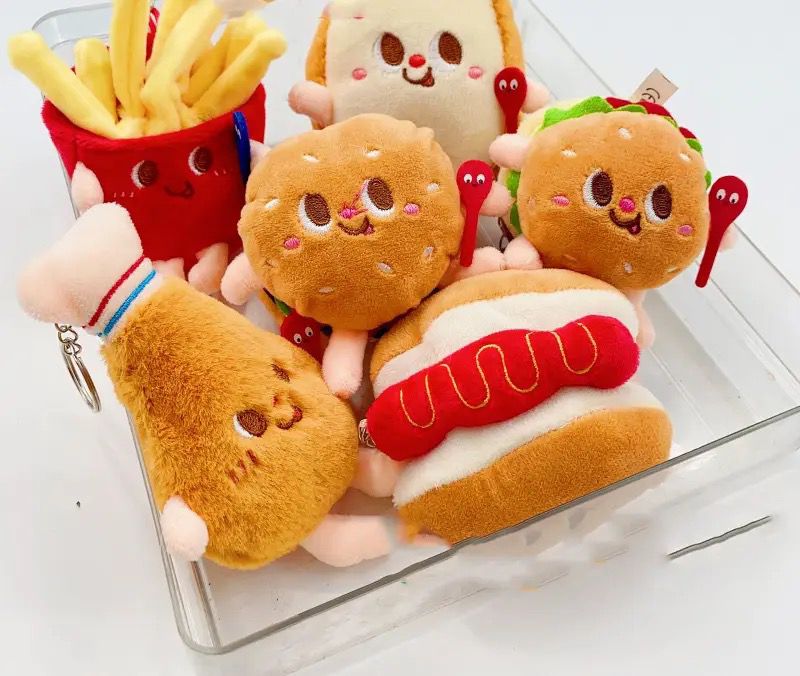 Junk Food Keychains - 
