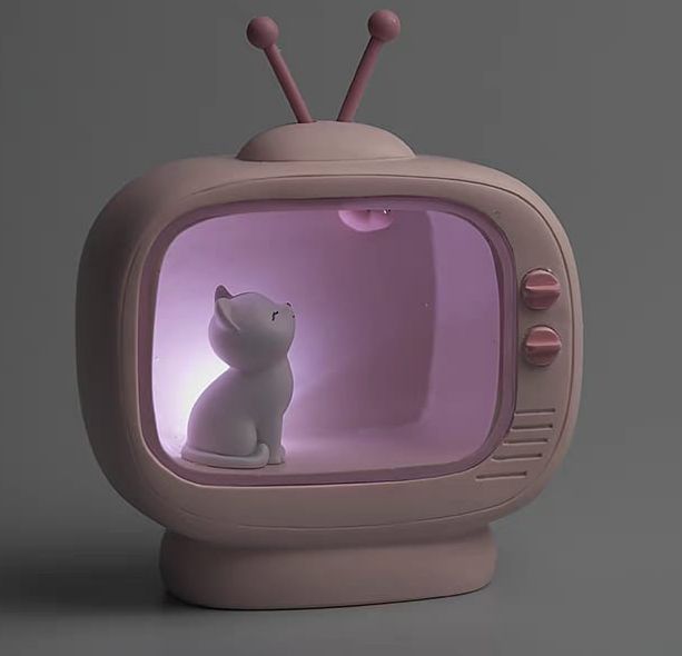 Kawaii Cat TV Lamp - 