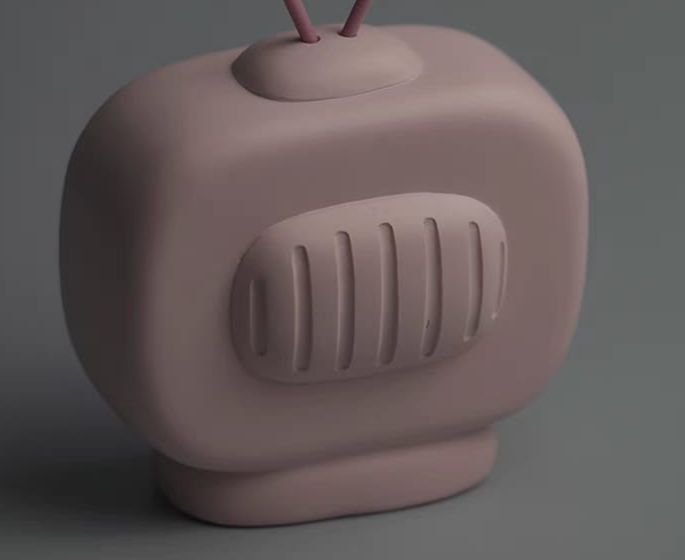 Kawaii Cat TV Lamp - 
