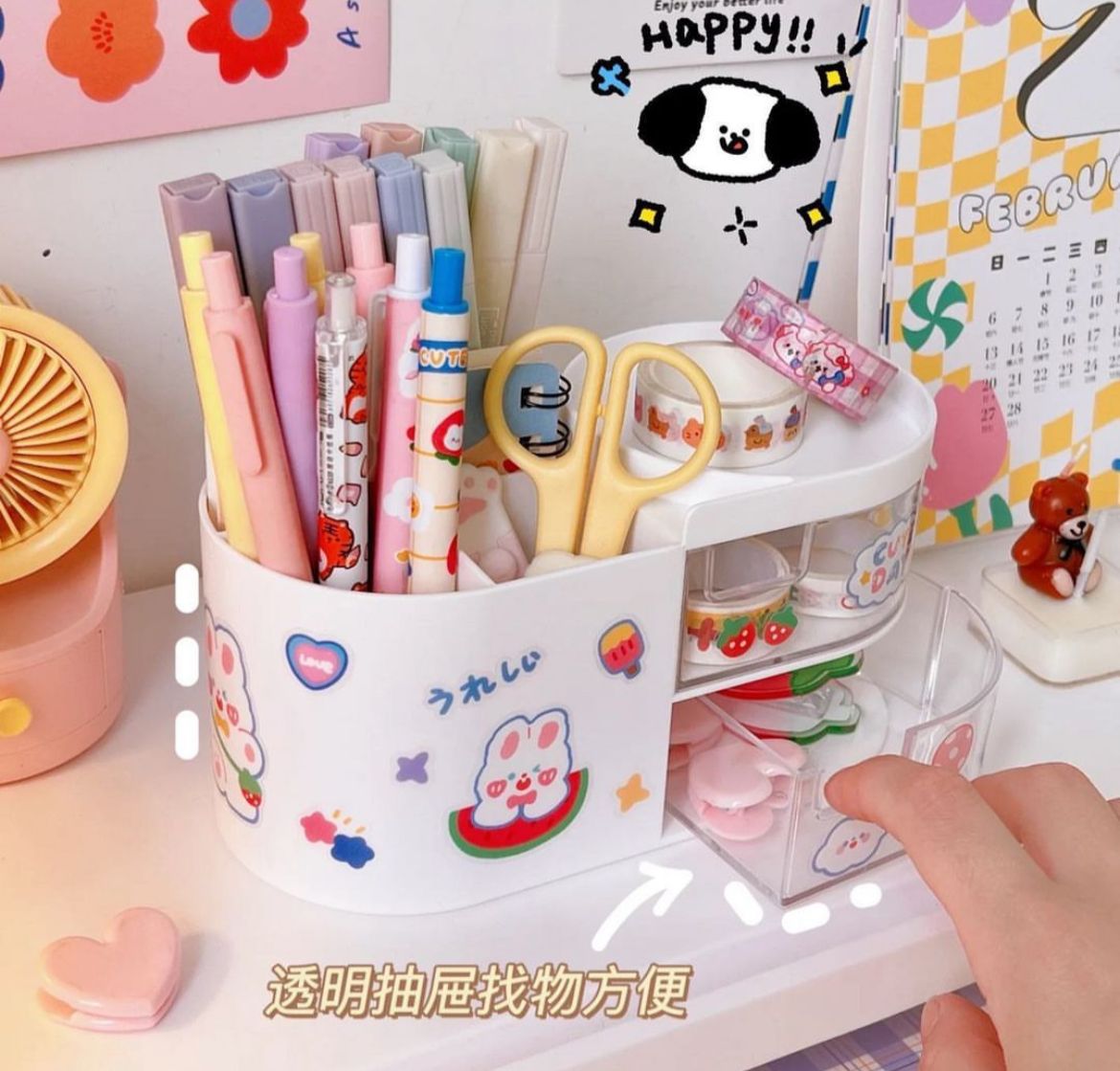 Kawaii Desk Organiser - 