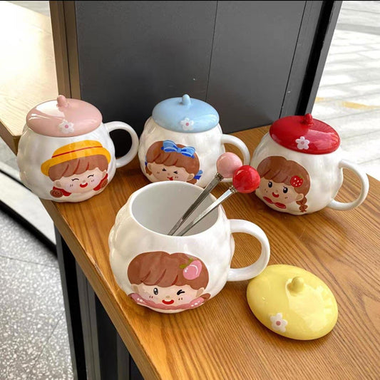 Kawaii Girl Coffee Mug - 