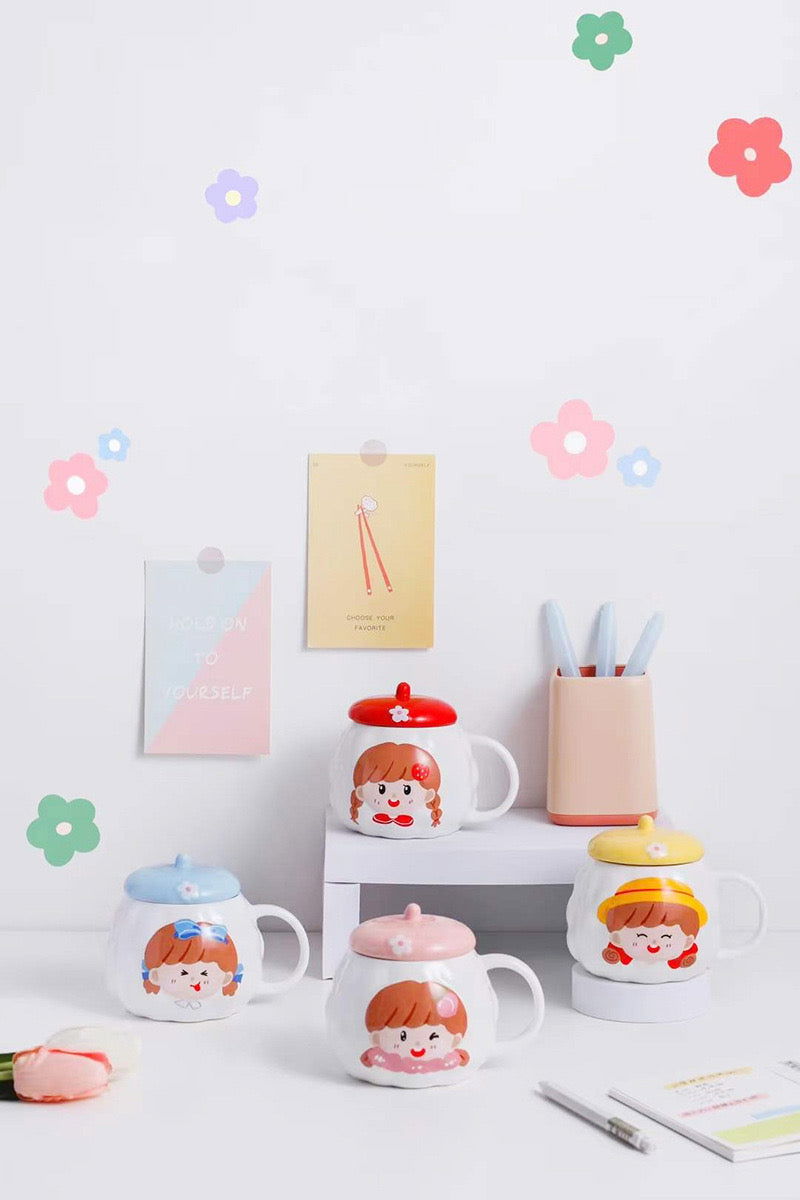 Kawaii Girl Coffee Mug - 