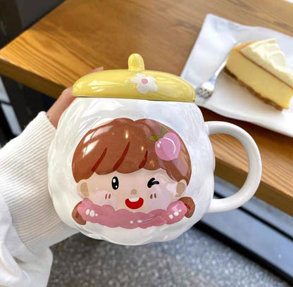 Kawaii Girl Coffee Mug - 