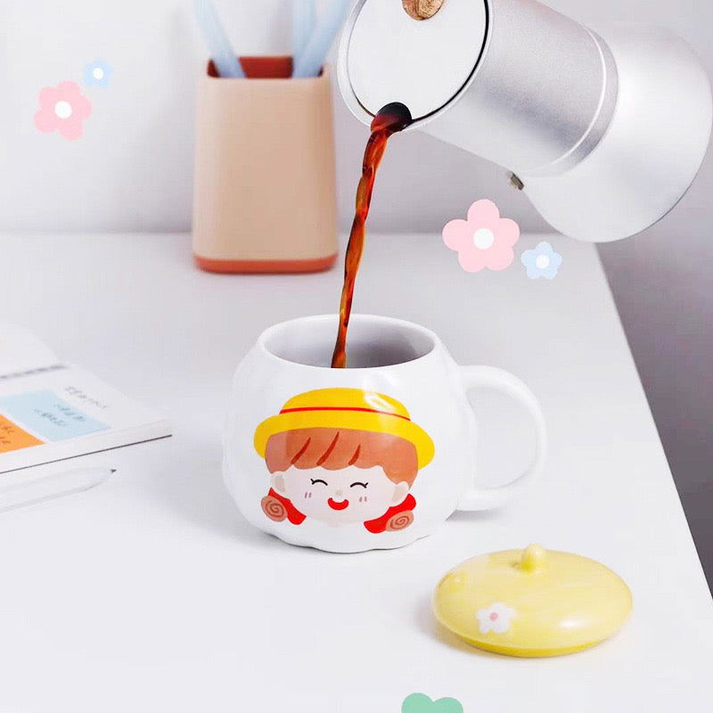 Kawaii Girl Coffee Mug - 
