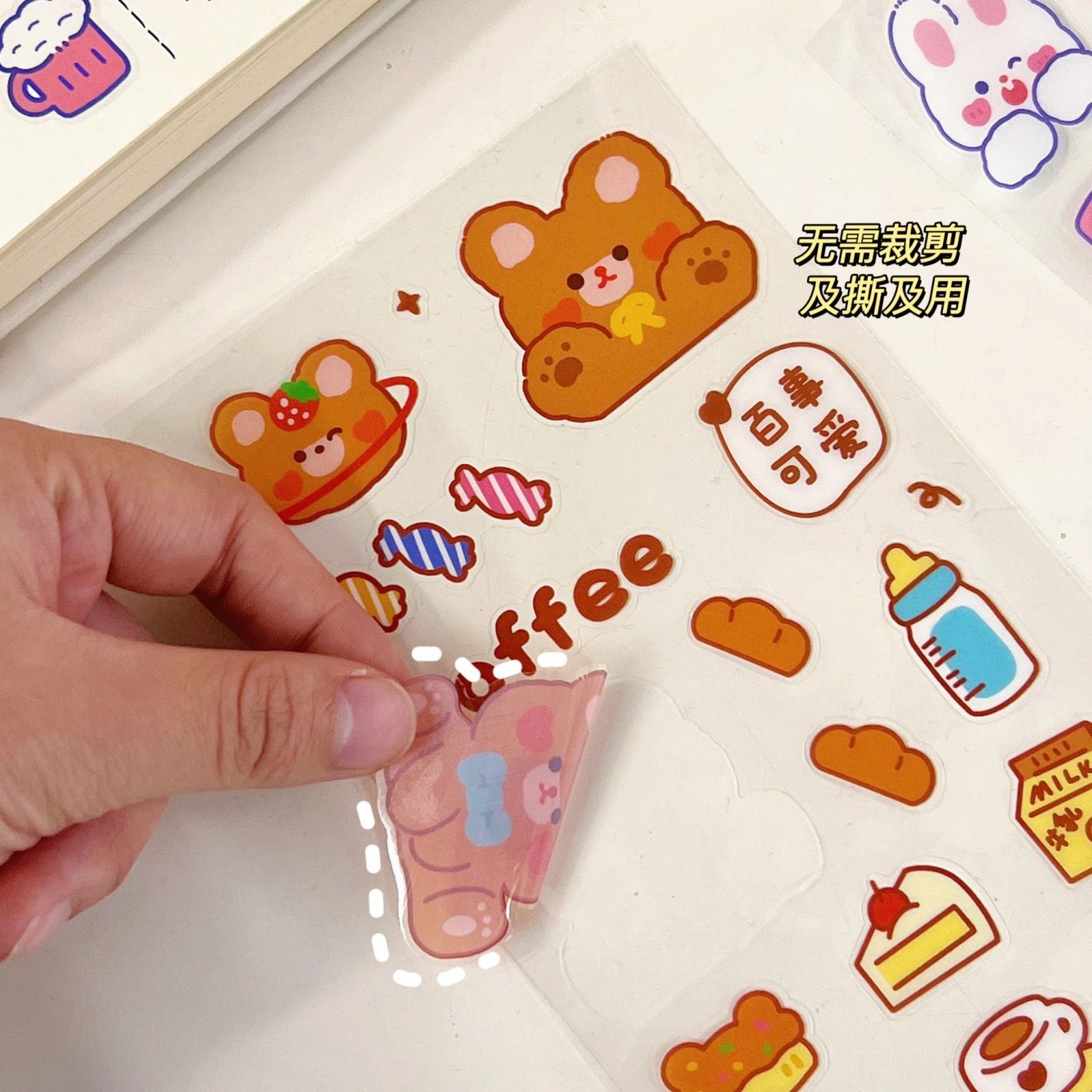 Kawaii Stickers Sheet - 