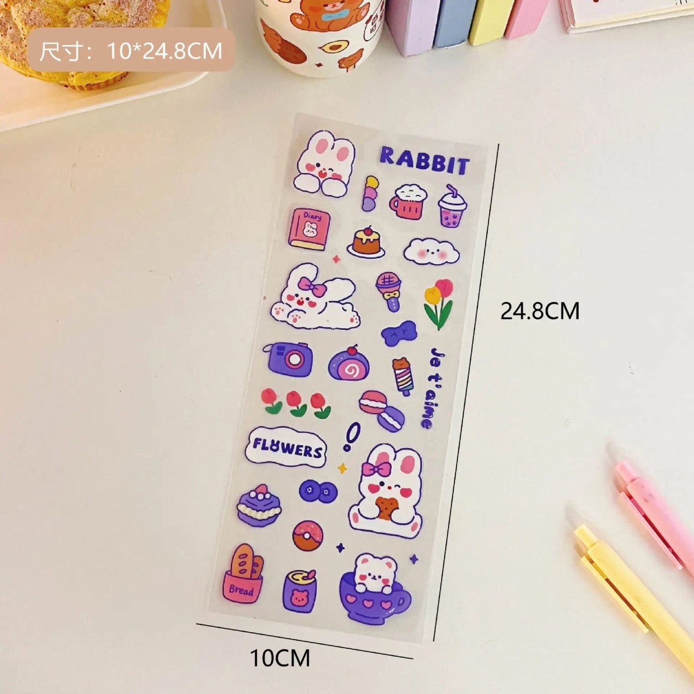 Kawaii Stickers Sheet - 
